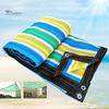Puntos Color Block Stripe Anti-UV Protection Garden Balcony Patio Cover Sunshade Net
