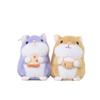 Cute Hamster Plush Keychain With Pp Cotton Filling For School Bags And Accessories