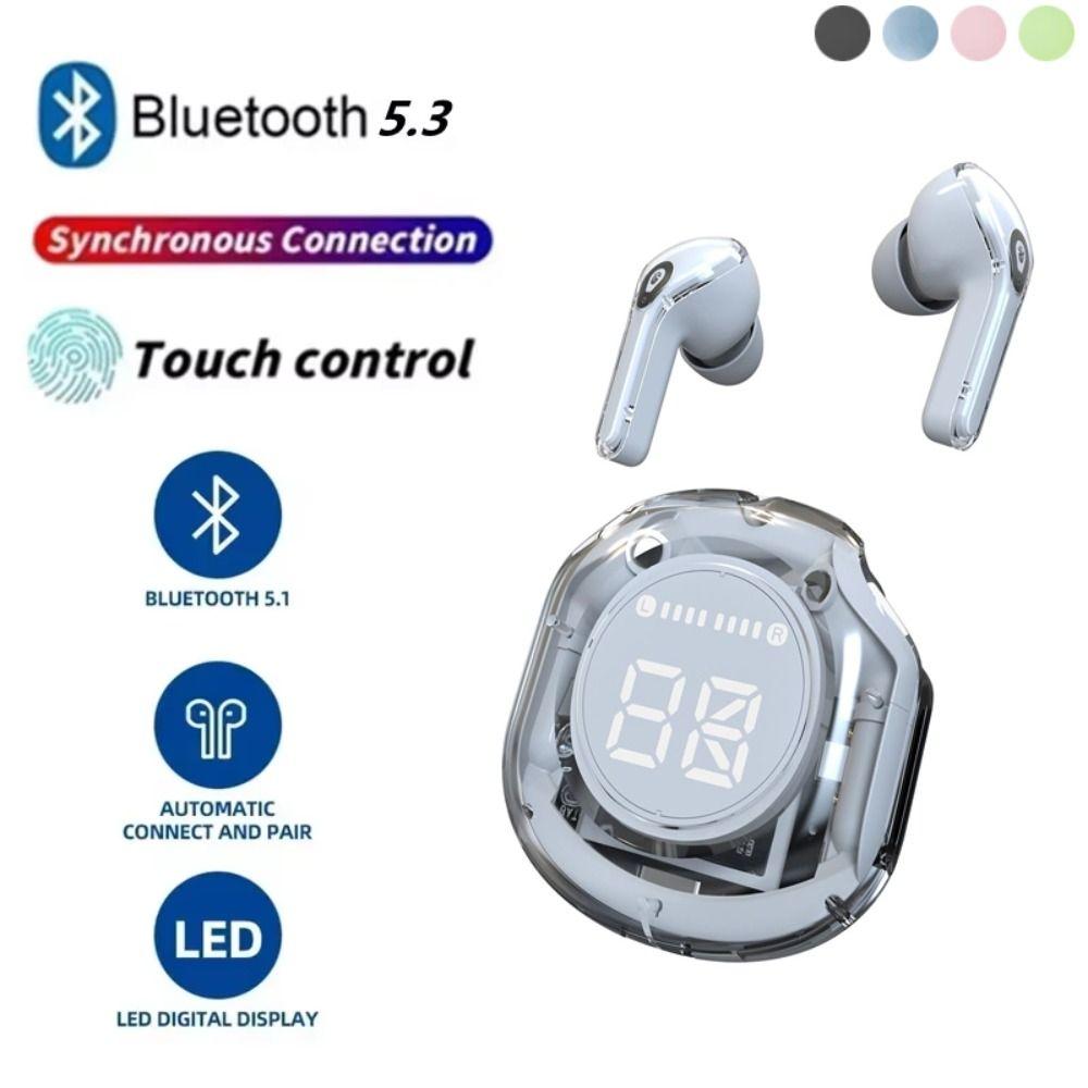 Long-lasting Battery Life Wireless Earphones In-ear Stereo Headphones  Indoor Outdoor