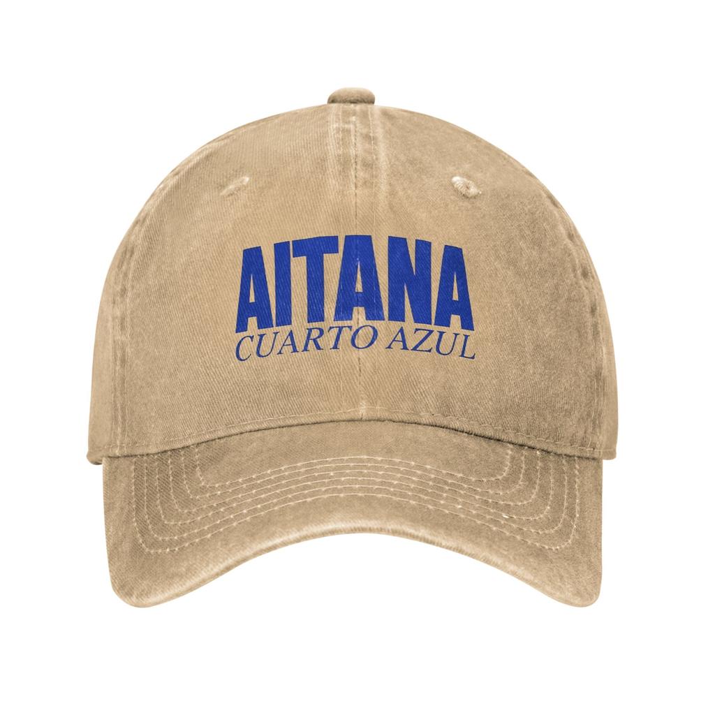 2026 Washed Baseball Cap Butterfly Aitanas Spanish Singer Summer Hip Hop Hats For Unisex-Teens Cool Hiking Fishing Sun Snapback