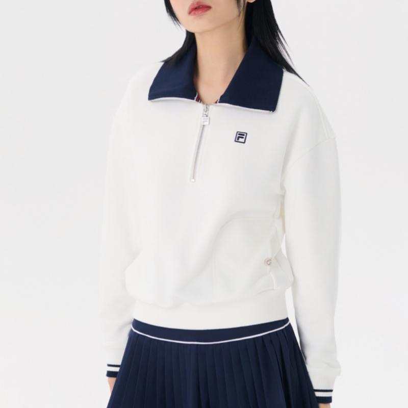 Fila Tennis Half Zip Sweatshirt