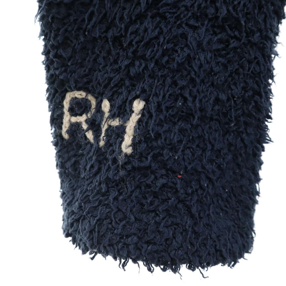 BAREFOOT DREAMS Long Sleeve Zip Hoodie S Navy for Ron Herman Fluffy Women Used