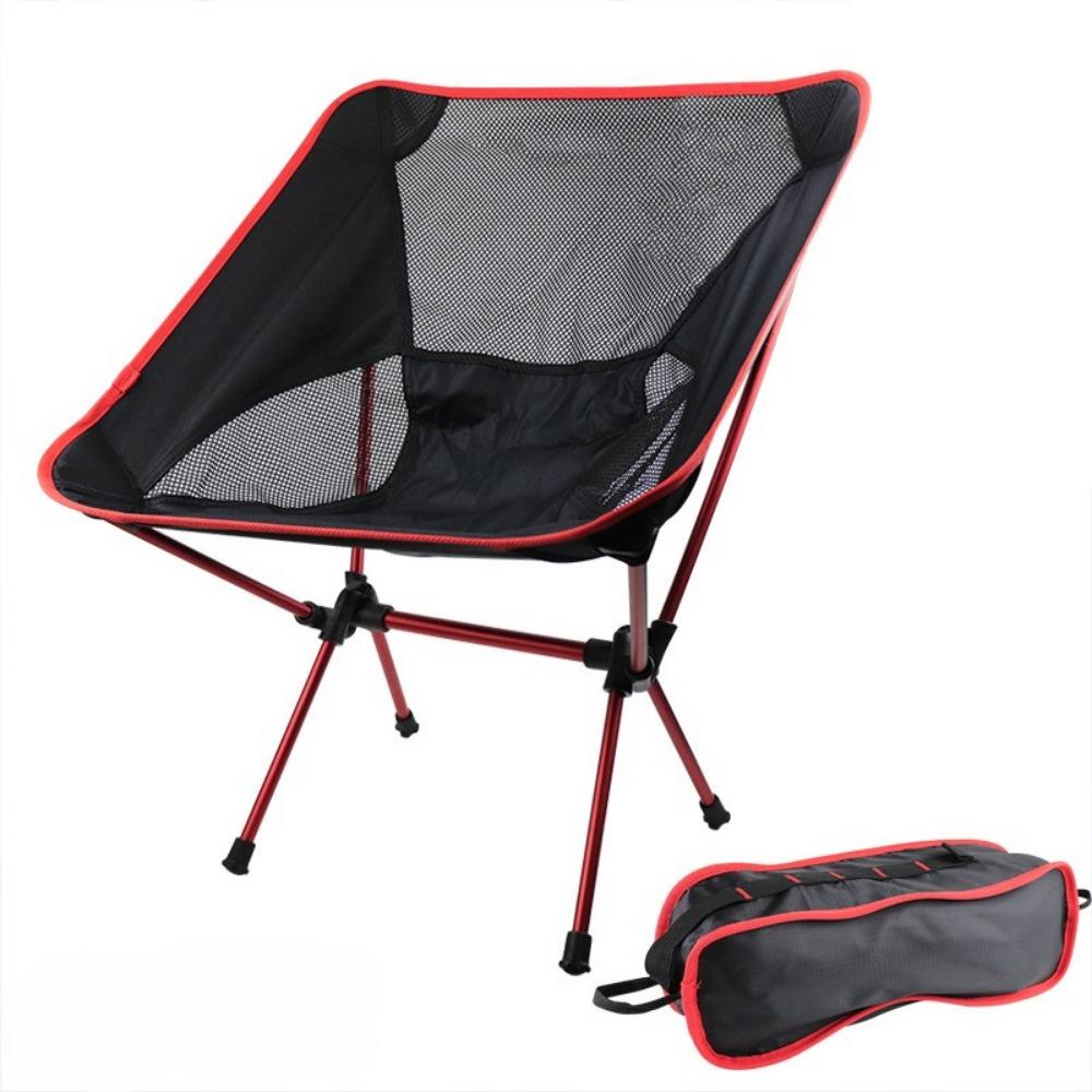 Ultra-Light Aluminum Folding Moon Chair - Portable Reclining Outdoor Chair for Camping, Beach, Hikers & Campers HH