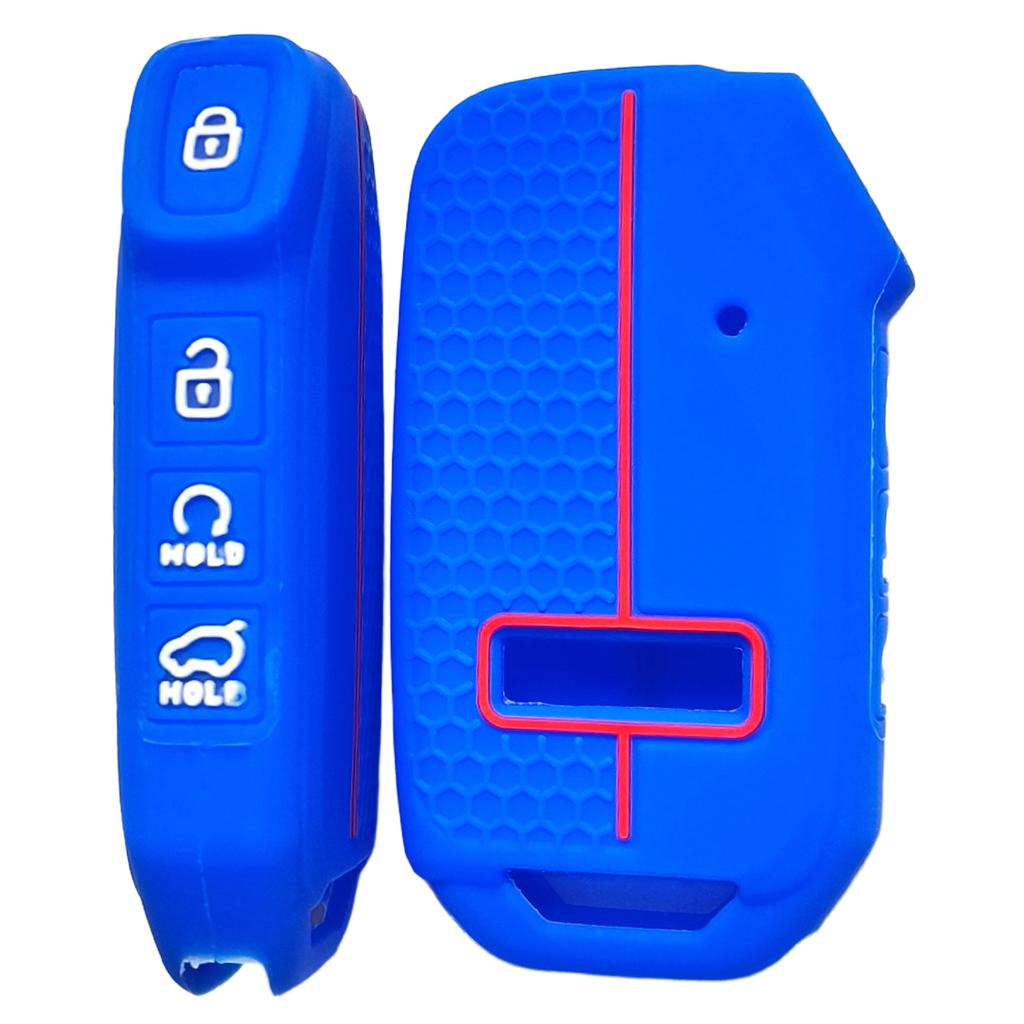 Custodia in Silicone per Chiave Auto per KIA KN Sportage R Stinger Sorento Ceed Cerato Forte Niro Soul Telluride GTLine Accessorio