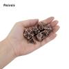 7 Pcs Copper Tree Stump Root Metal Dice Solid Metal Polyhedral Dice Set Suitable for Role-Playing RPG  Board Game Card Game