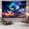 Fiery Dragon Artwork Tapestry Room Decoration Wall Hanging for Living Room Bedroom, dormitory, Birthday and Christmas gifts