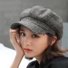 Woolen British Berets Ear Protection Painter Caps Vintage Artist Hat  Girl