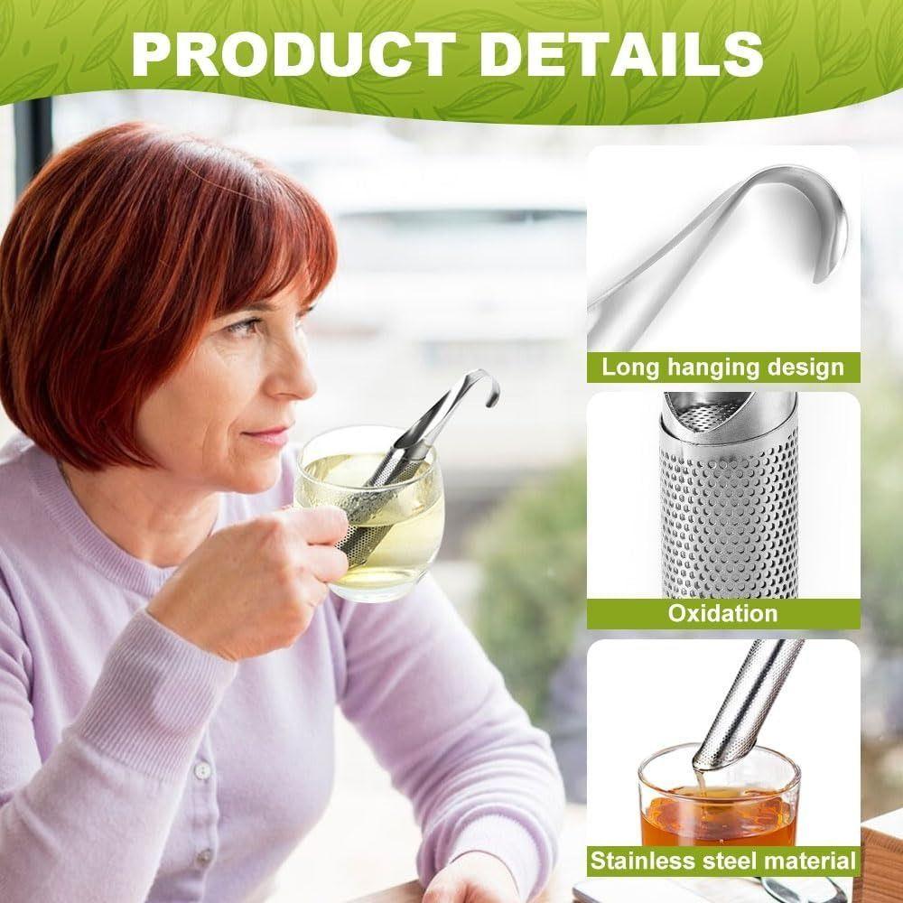 Stainless Steel Tea Infuser Easy to Clean Mesh Strainer New Loose Leaf Tea Steeper  Home Office