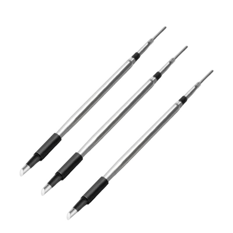 Pack Of 3 Soldering Iron Tip High Thermals Conductivity Copper Build Solder Welding Tip For Smooth Soldering Tool
