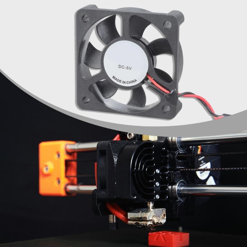 5V USB PC Router Fan 50mm Cooling Fan Brushless Portable Cooling Fan Replacement for Router Modem TV Box Electronic