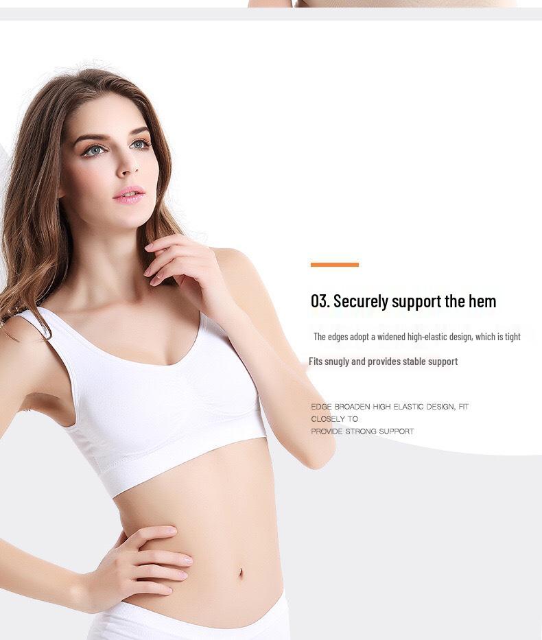 12-Color Seamless Shockproof Yoga Sports Bra