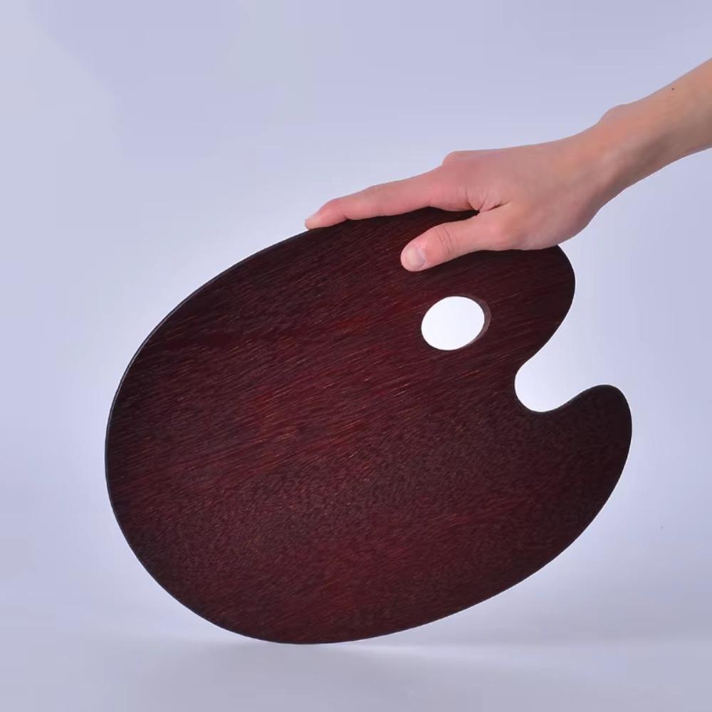 Oval/Square Acrylic Paint Tray Vintage Color Mixing Board Oil Painting Palette Painting Tool