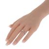 CARTIER  B4048400 #7(JP Size) ring K18 white gold/diamond Women