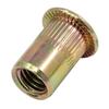 Rivet Nuts Assorted Carbon Steel Flange Knurled Body