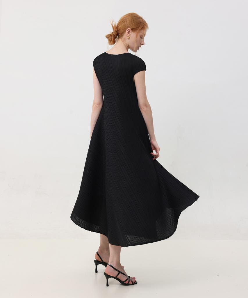 PLEATSMOOD Rosie Flare Pleated Dress