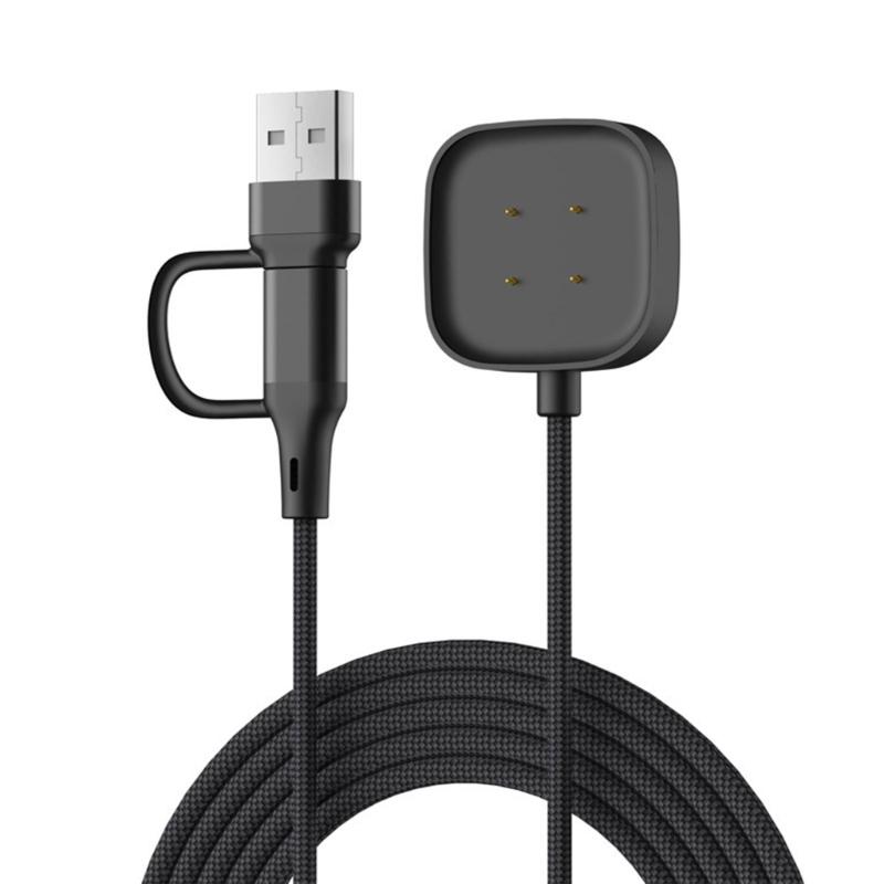 

Easy To Carry Travel Friendly Magnetic Charging Cable Line for 4/3/Sense Watch USB Fast Power Transfer Secure Connection 1