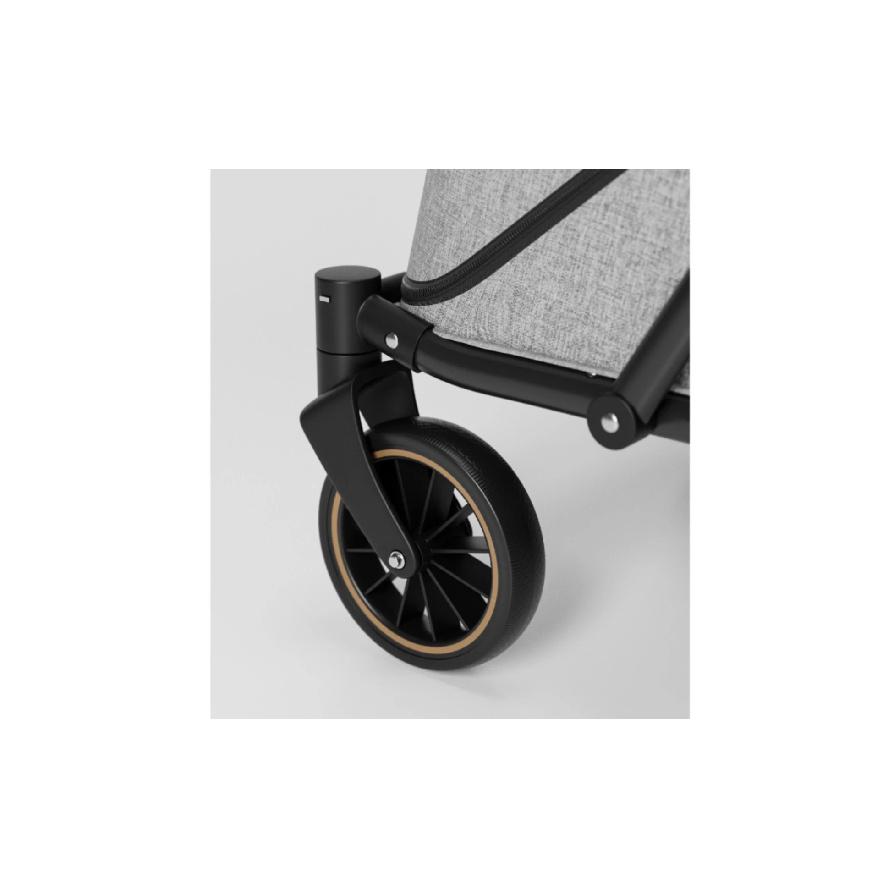 Large Dog Stroller Swivel Wheels Foldable Pet Stroller Pet Travel Enclosed for Other Pets, Outdoor Walking, Transport