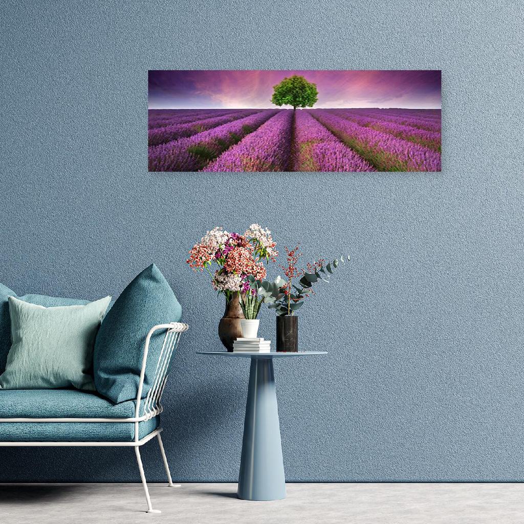 Canvas print, Field of lavender