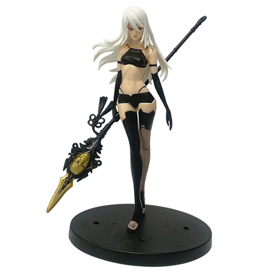 Negar: Autómata 2B Versión Conejito. Figura de Acción Anime Coleccionable Modelo de PVC Juguetes Estatua Muñeca Decoración de Escritorio Regalo para Adultos