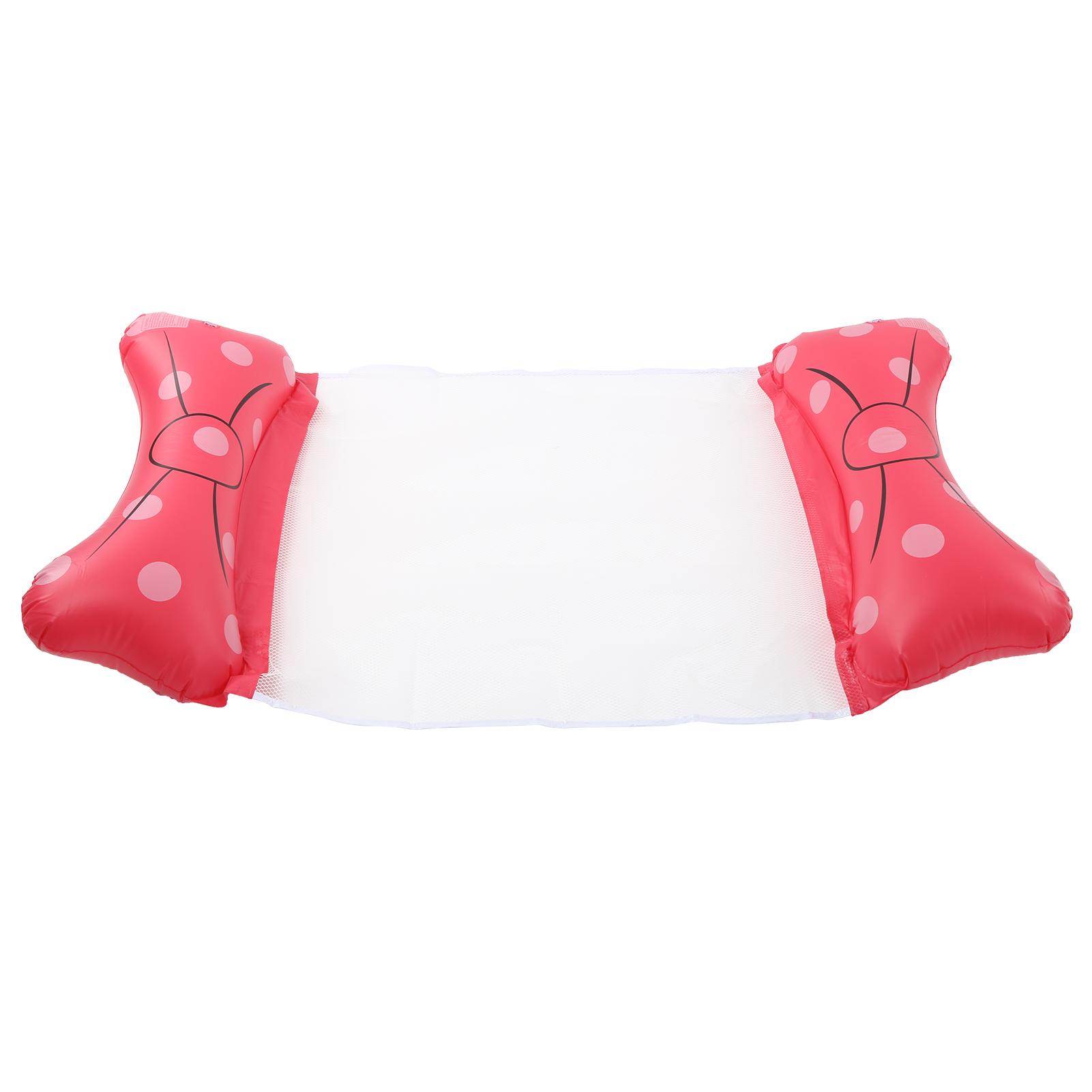 Inflatable Pool Float Hammock Portable Water Hammock Swimming Pool Float for Adults розы красного