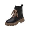 New Warm Women's Winter Boots Waterproof Snow Boots Women Pu Leather Plush Platform Ankle Botas Woman Non-Slip Cotton Shoes