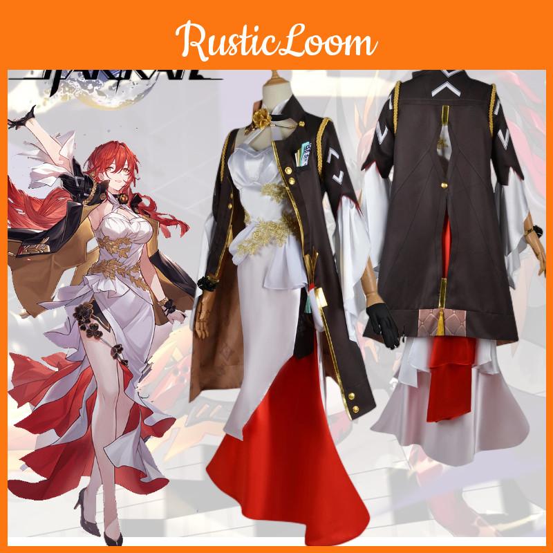 Impeccable Himeko Costume Set For Anime And Game Cosplay Fans