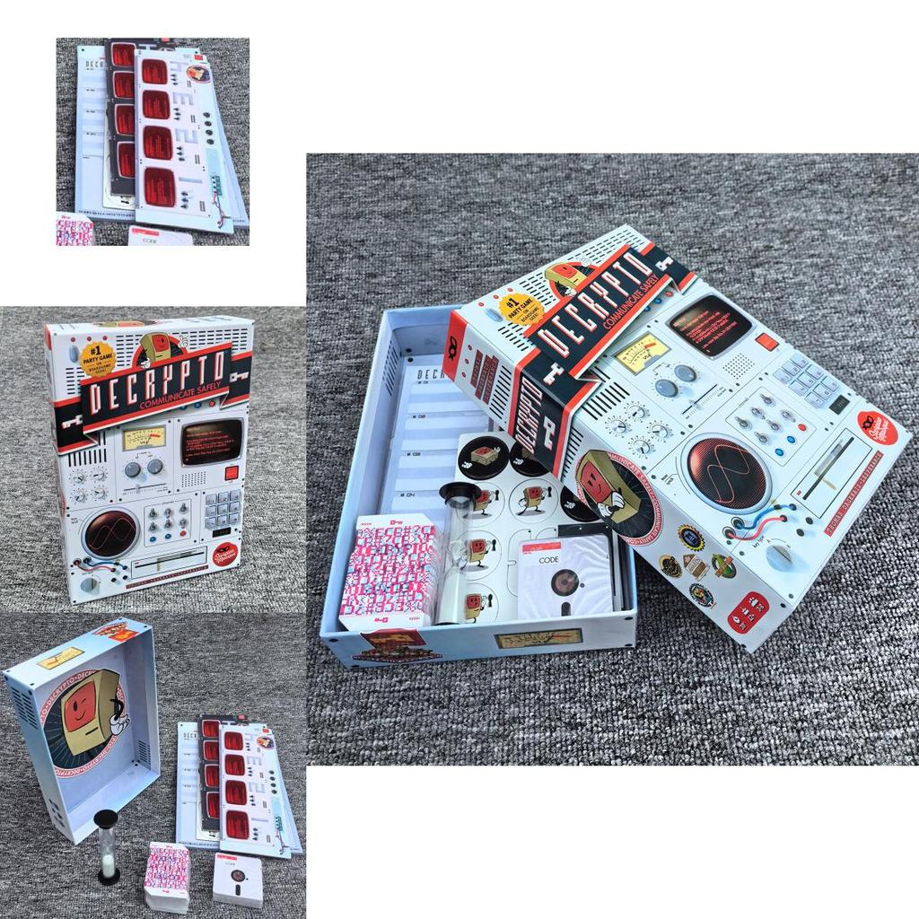 Decrypto Soziales Deduktionsspiel für Erwachsene und Jugendliche, das emotionales Engagement fördert