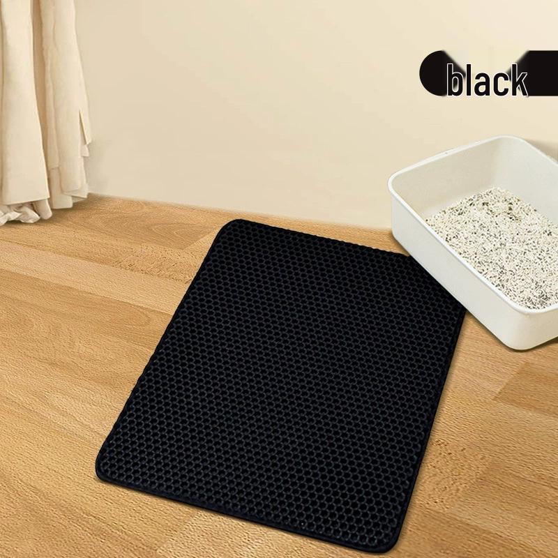 Extra Large Double Layer Cat Litter Mat with Anti-Splash and Leak Control