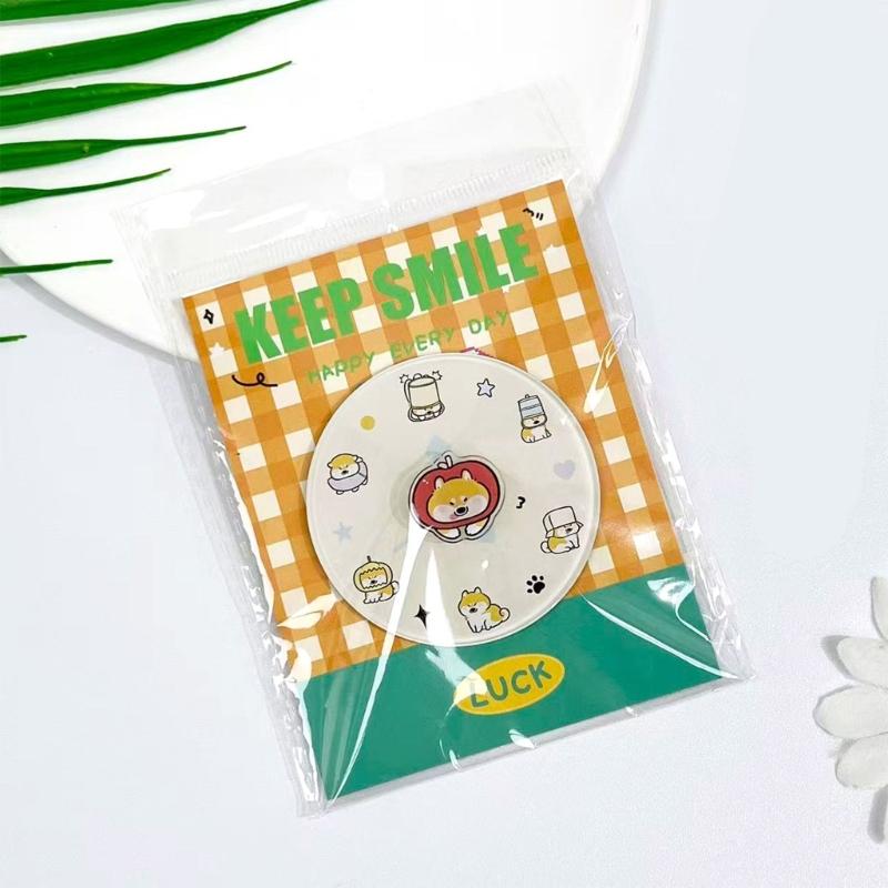 Fun Rotating Cartoon Creature Magnetic Decoration Acrylic For Refrigerator Memo Board Display