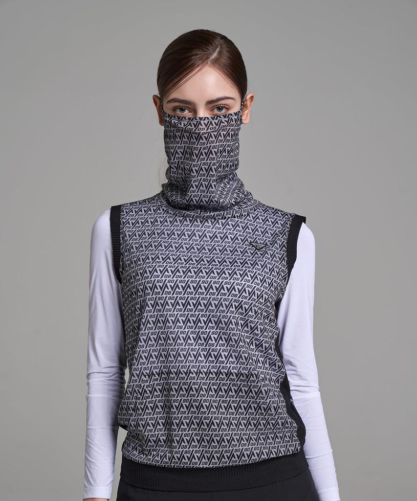 DOWNBLOW Women'S Functional Sports Golf Wear See-Through Mesh Earloop Vest Db2507-2W