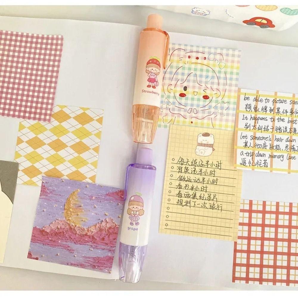 Press-On Double Sided Adhesive Tape Stationery Dot Glue Roller Tapes Dot Liner Tape Glue  Student