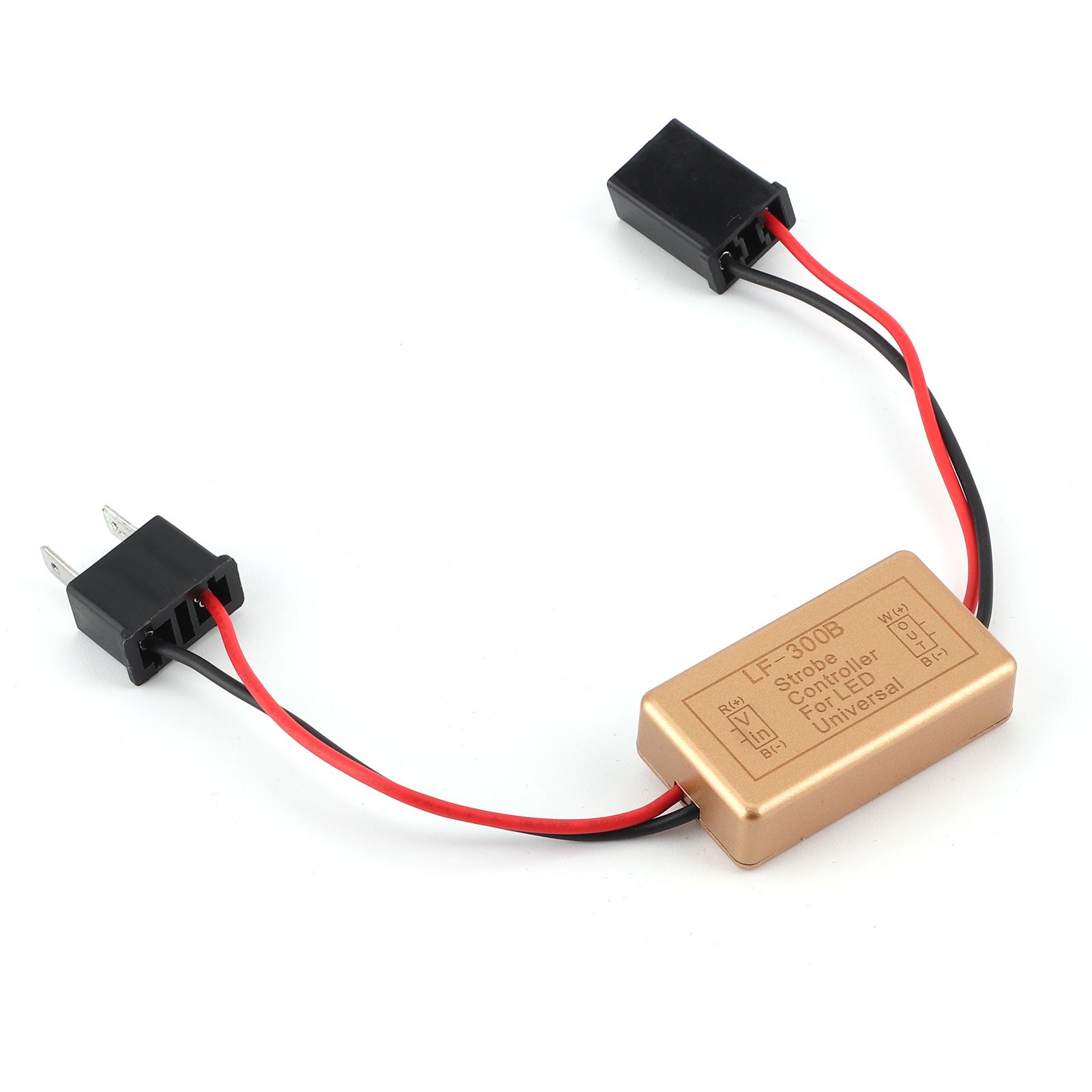 

Блок контроллера стробоскопа вспышки Мигалка Патрон H7 для светодиодной фары Противотуманной фары Малых ламп