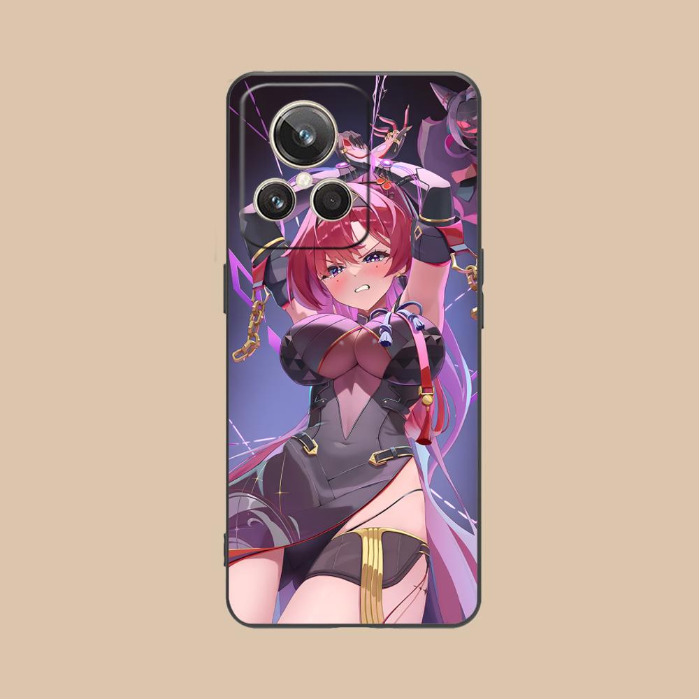 Wuthering Waves Yinlin Mobile Phone Case for Realme 15 14 13 12 11 10 9 Pro Plus T i Lite 5G Colorful Printing Cover Cover