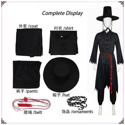Děti Lovci démonů Saja Kluci Cosplay Kostým Halloween Dívky Kluci Kpop Saja Kostým Topy Kalhoty Klobouk Náušnice Set Párty Pódium