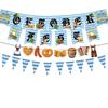 Oktoberfest Party Supplies: Beer Festival Banners, Balloons, Cake Toppers, and Flags.