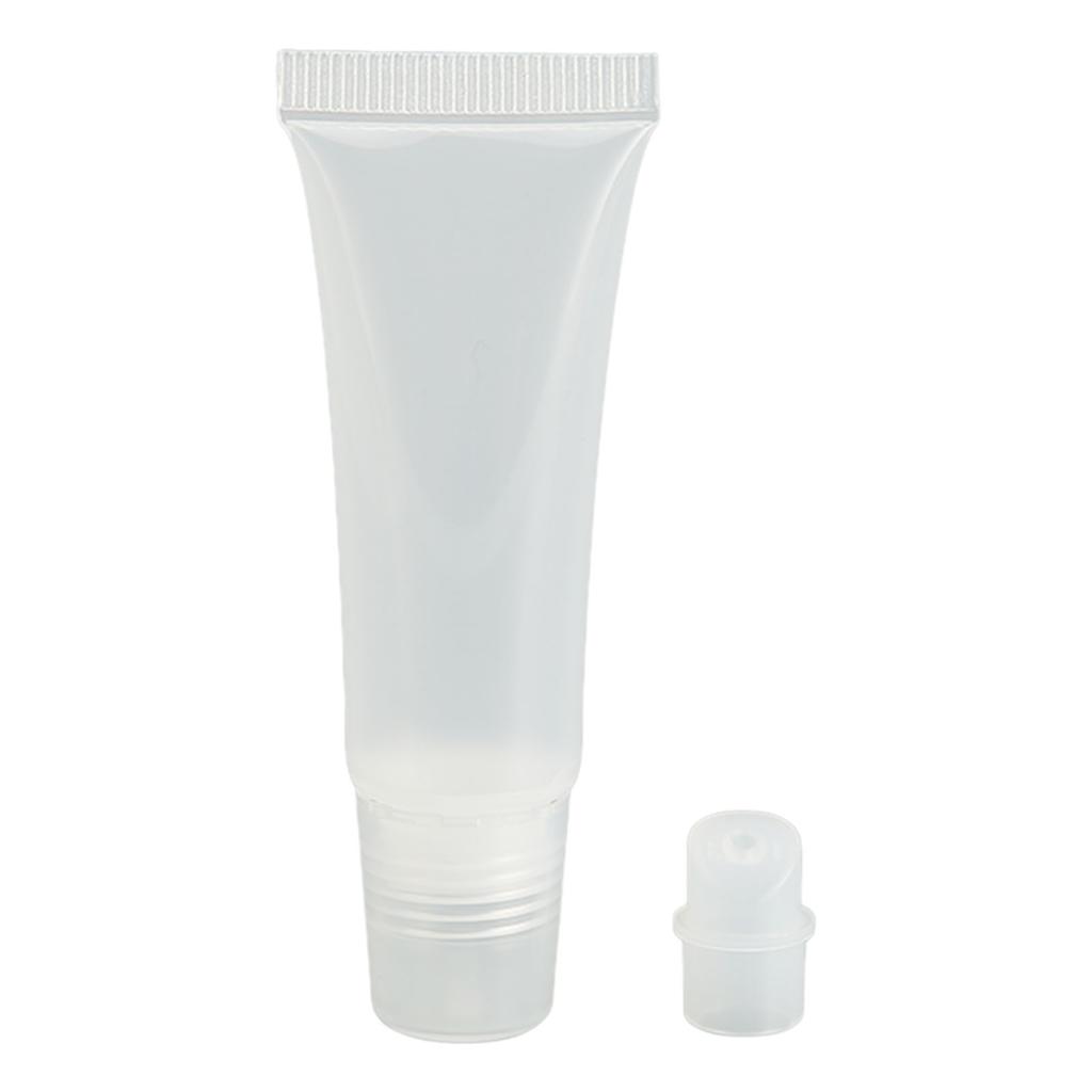 20 szt. 10 ml Tubki do Błyszczyka Profesjonalne Puste Pojemniki do Balsamu do Ust do Napełniania na Kosmetyki DIY