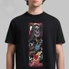 Foo Fighters Tasmanian Devil Print Tee Dark Demon Rock Streetwear Casual Unisex