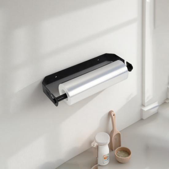Paper Towel Holder Universal Easy to Install Self Adhesive Wall
