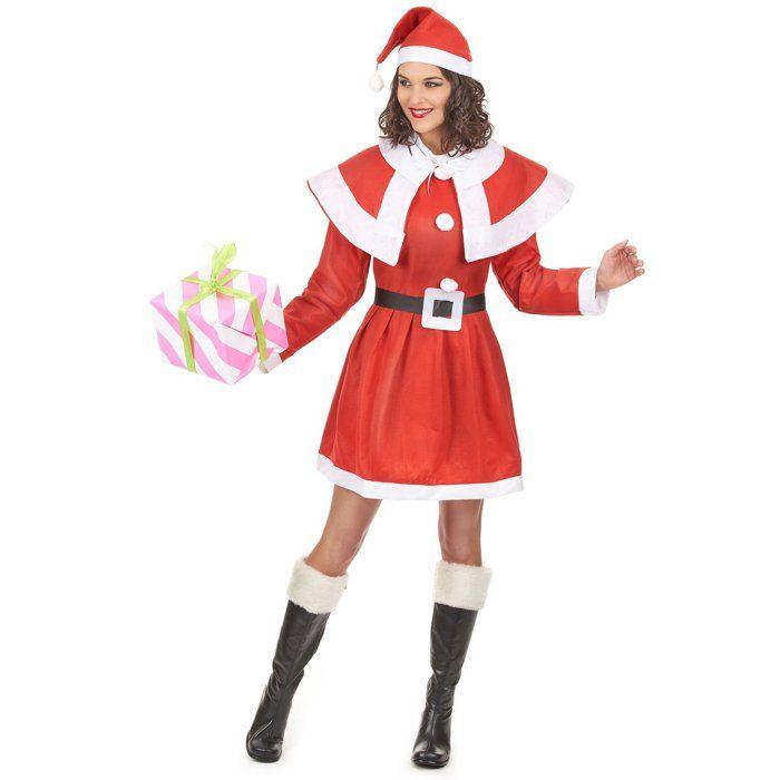 Déguisement Mère Noel adulte taille M/L