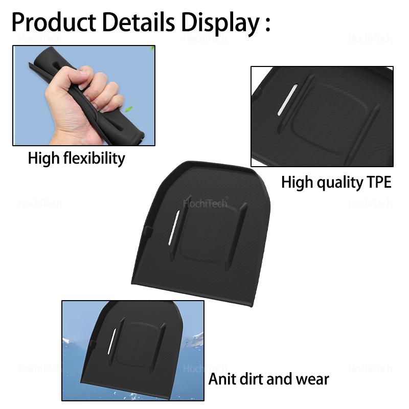New Wireless Charging Silicone Pad For Kia EV3 2024 2025 2026 Central Control Charger Protector Cover Anti-Slip Mat