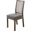 Non-Slip Elastic Chair Cover Removable Stool Cover Jacquard Dining Chair Slipcover  Kitchen