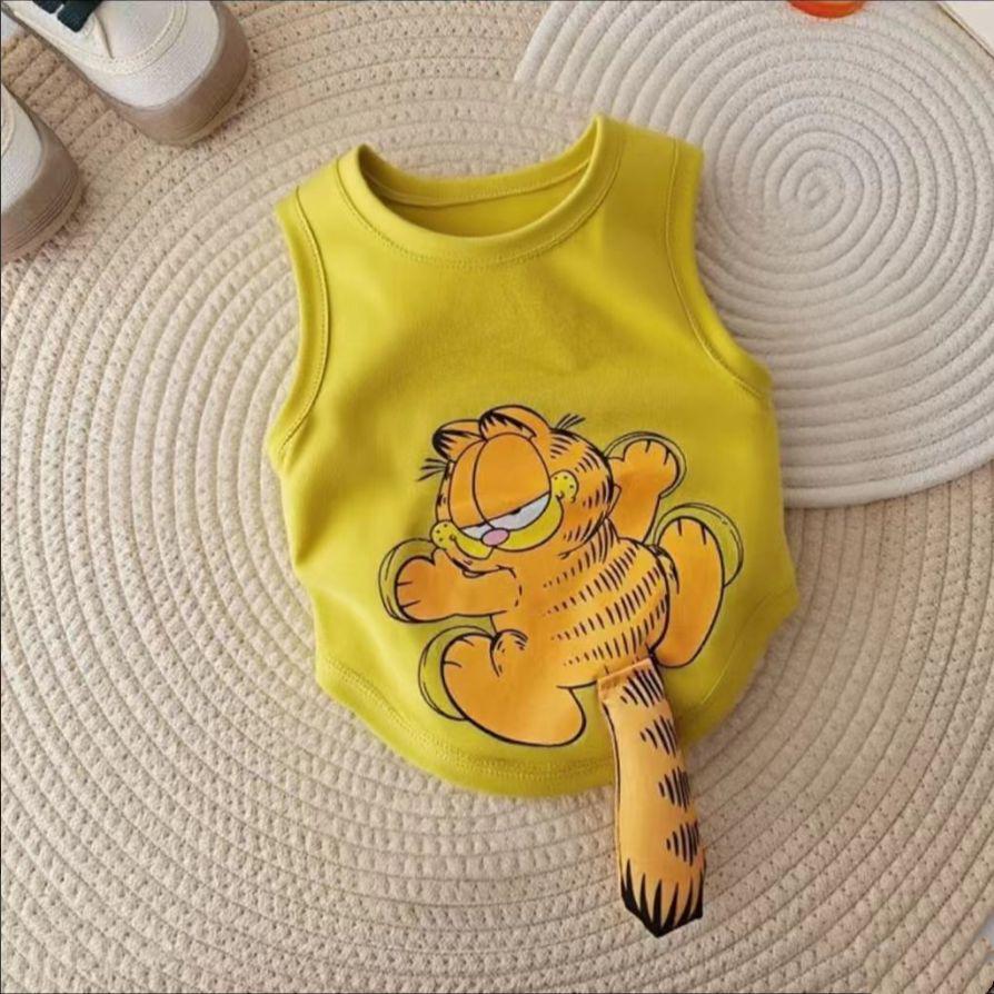 

Summer 3D Tail Vest for Small Dogs & Cats - Pomeranian, Bichon, Yorkshire Terrier T-Shirt Large жёлтый