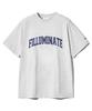 FILLUMINATE Essential Arch Logo T-Shirt - Light Grey