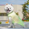 Sommer Kühlendes Hundeshirt Eis Seidenstoff Sonnenschutz Hundetee Atmungsaktives Schnelltrocknendes T-Shirt für Kleine Mittlere Hunde