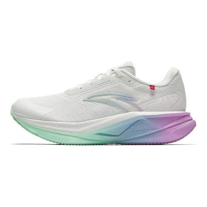 

Anta Women s Champion 3SE Comfortable Versatile Low-Top Running Shoes White/Purple/Green 122515532-6 39