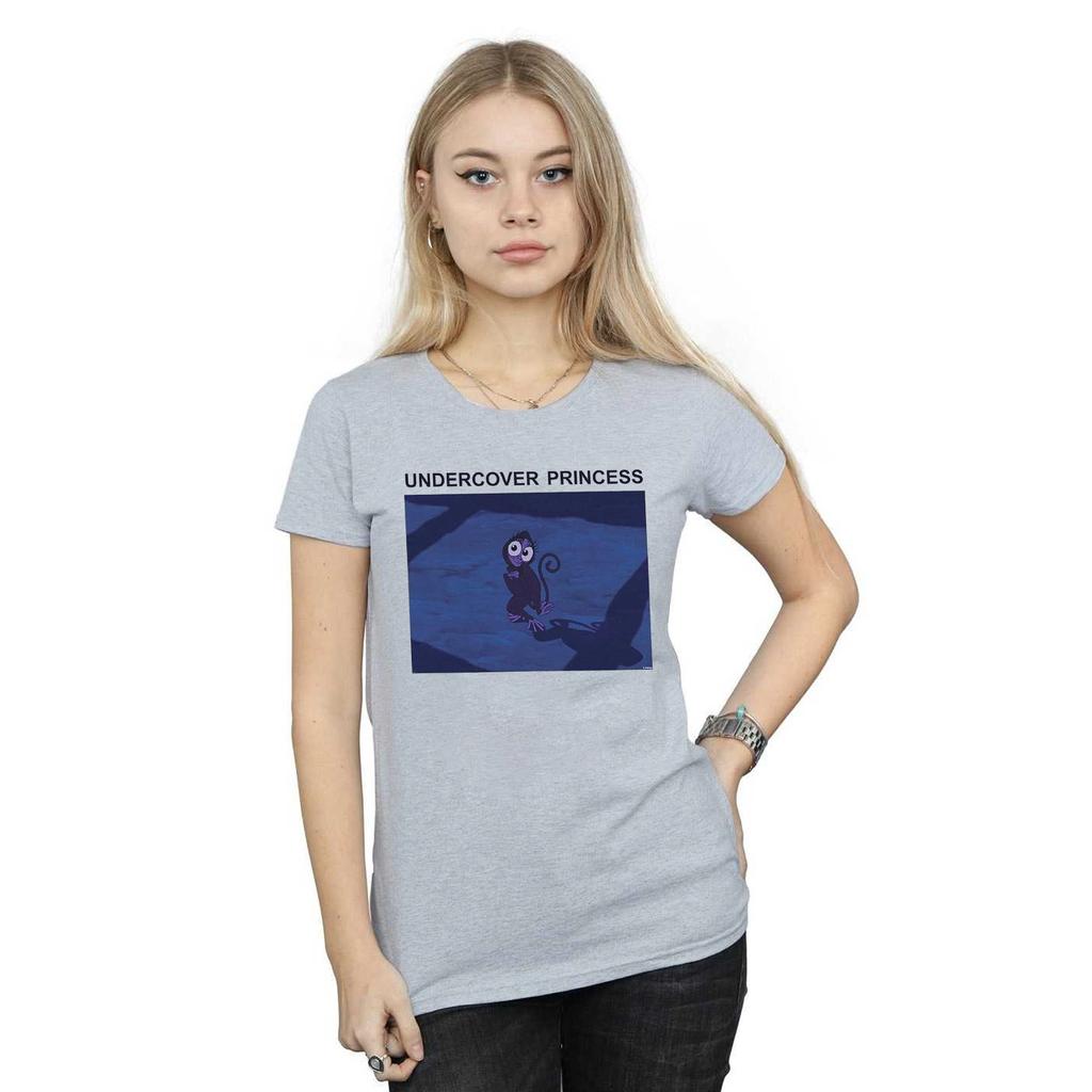 Disney Womens/Ladies Aladdin Undercover Princess Cotton T-Shirt