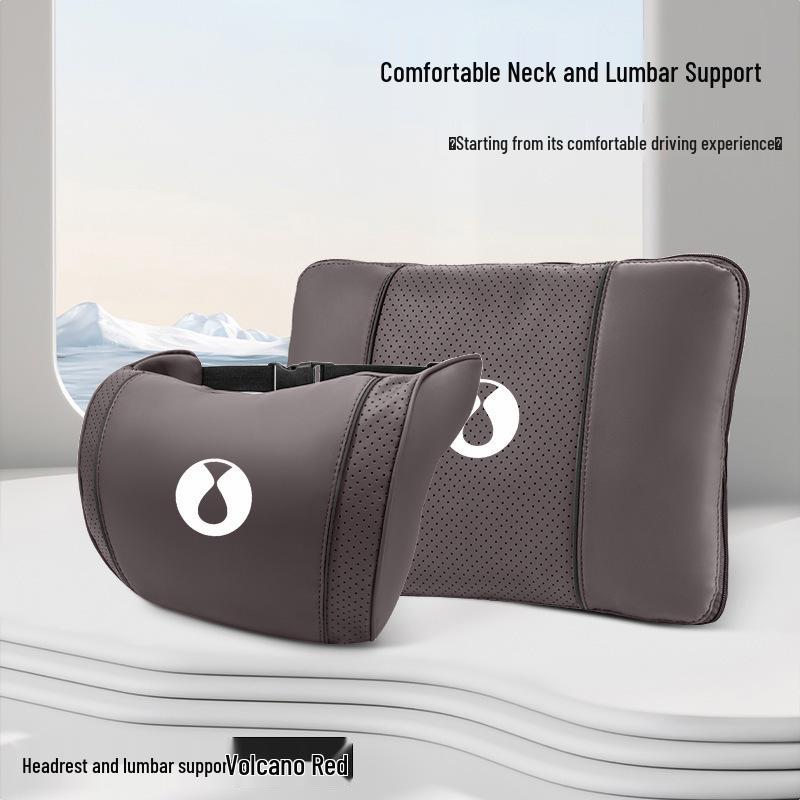 All-Season Lumbar Support Cushion & Headrest for BYD Denza Cars