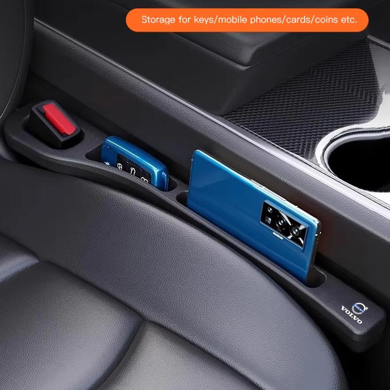 2 Stück Auto-Sitzspalt-Füller Seitennaht-Stopfenleiste Auslaufsichere Füllung Für Volvo ES90 EC40 EX40 EM90 XC90 V90 V60 XC60 V40 S80 S60 S90