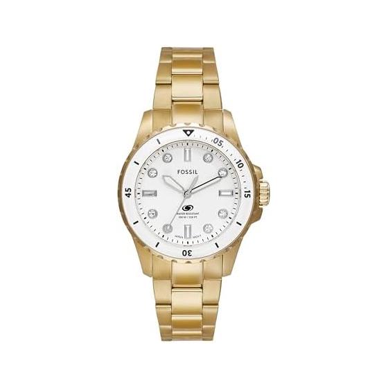 [Fossil] Watch FOSSIL BLUE DIVE ES5350 Women s Gold