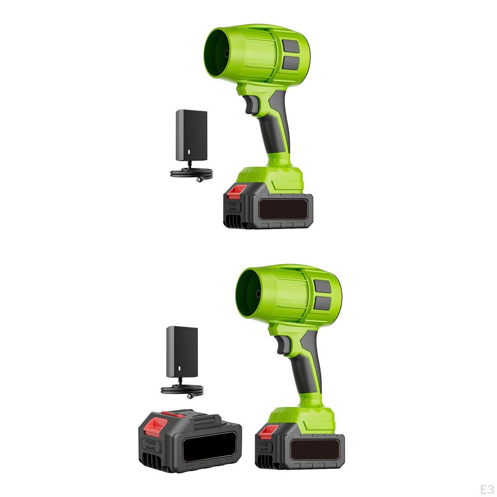 Cordless Leaf Blower Electric Air Duster for Drying Computer Keyboard Garden Style A